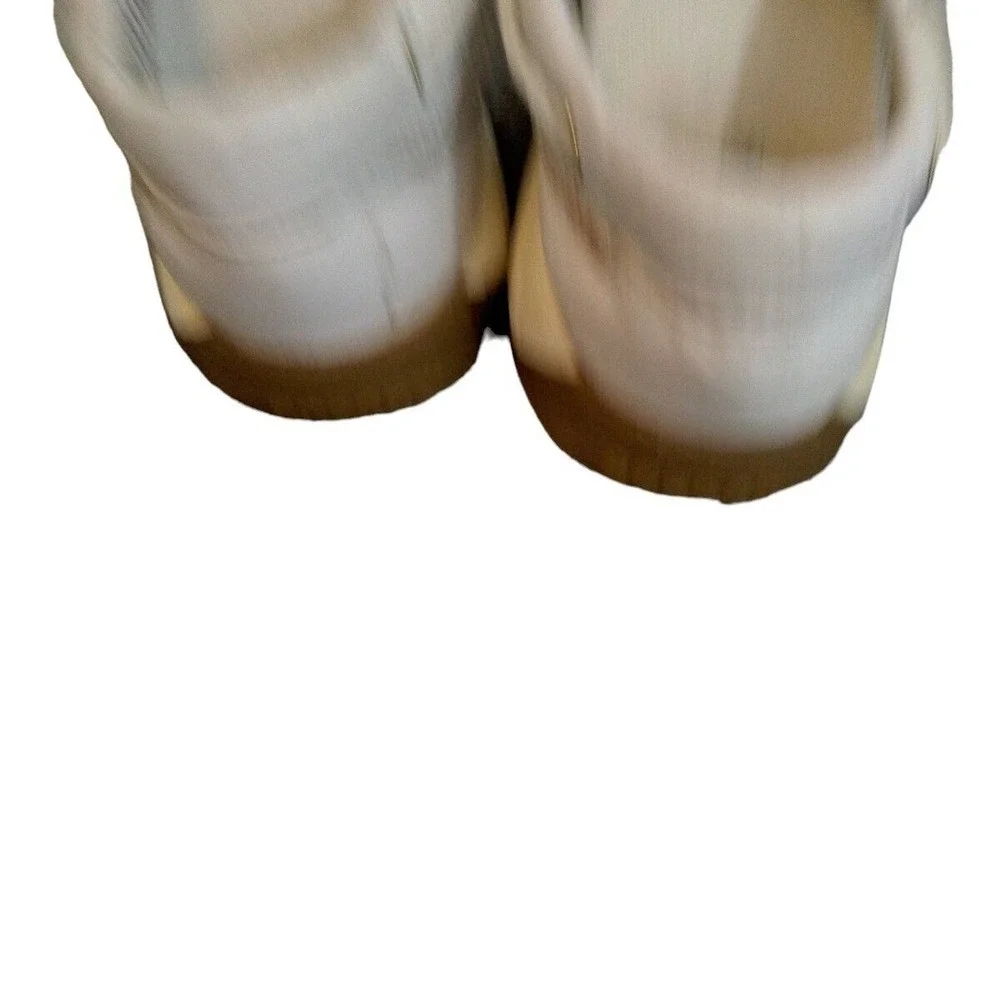 Sketcher Shoes Womens Size 7.5 9772872 White Leather Lace Up Comfort - Picture 6 of 7